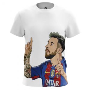 Men’s t-shirt Lionel Messi Illustration Fan art Idolstore - Merchandise and Collectibles Merchandise, Toys and Collectibles