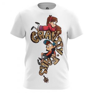 Gravity Falls Men’s t-shirt White Idolstore - Merchandise and Collectibles Merchandise, Toys and Collectibles