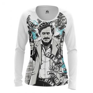 Women’s long sleeve Pablo Escobar People Idolstore - Merchandise and Collectibles Merchandise, Toys and Collectibles 2