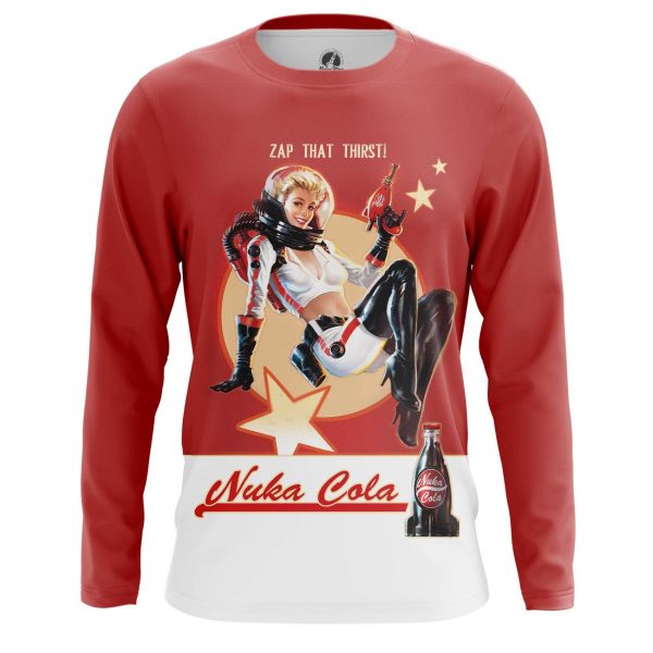 Men's T-shirt Nuka Cola Wallpaper Pin-up Girl Fallout - Idolstore -  Merchandise And Collectibles