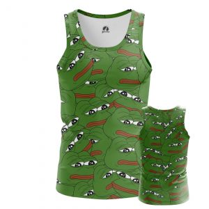 Merchandise Men'S Tank Pepe Frog Meme Vest