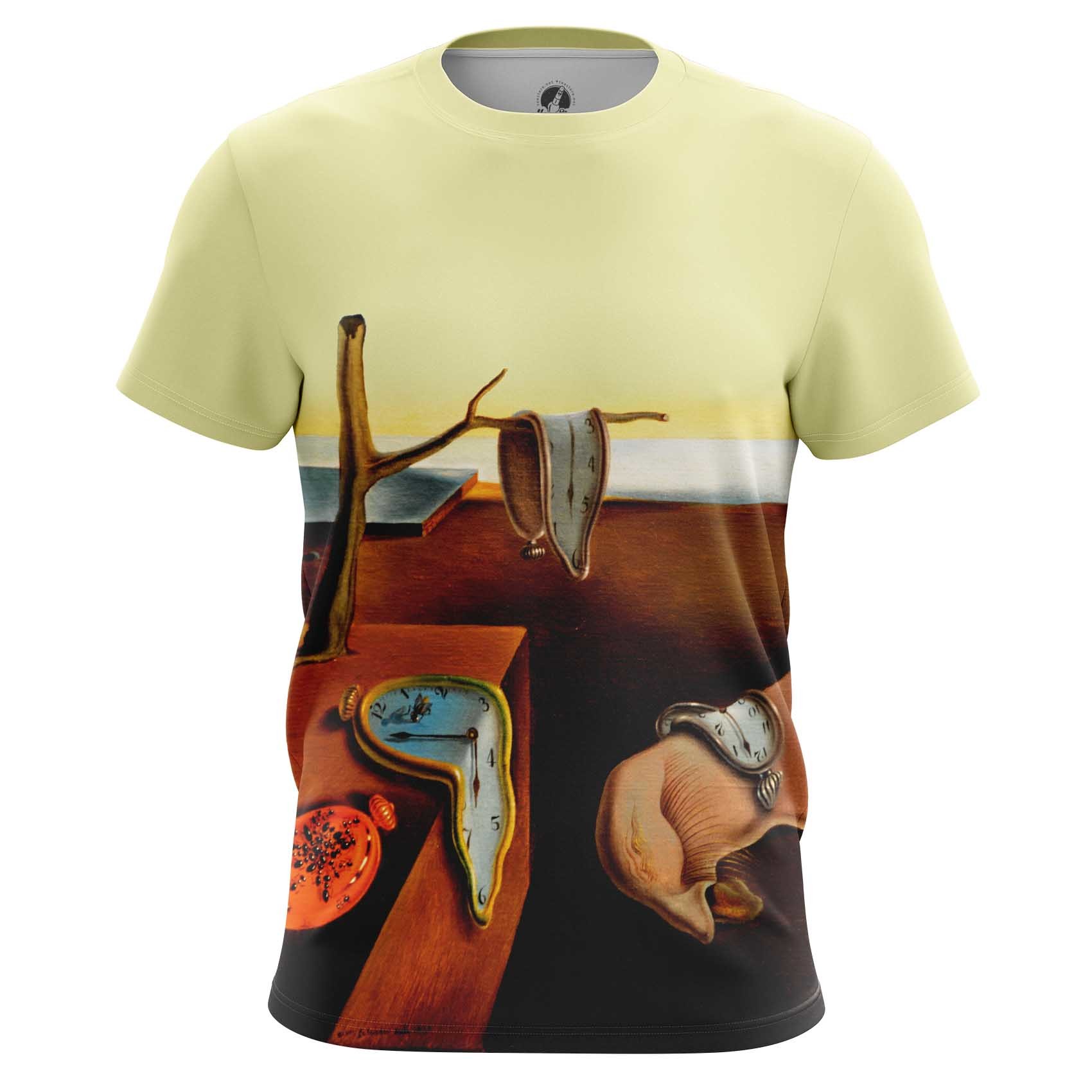 Salvador Dali t-shirt painting The Persistence of Memory art all over full print 