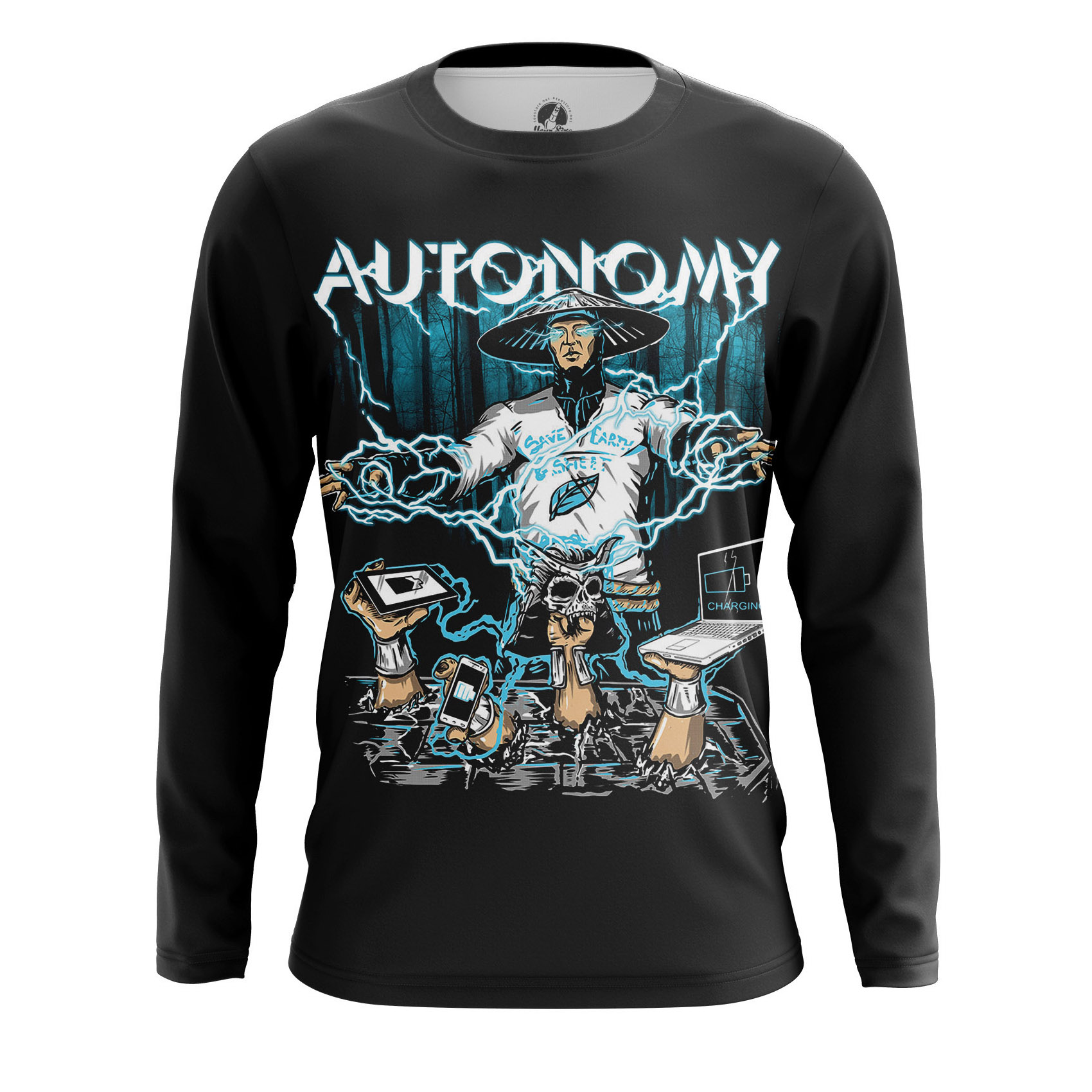 Merchandise Men'S T-Shirt Autonomy Raiden Mortal Kombat