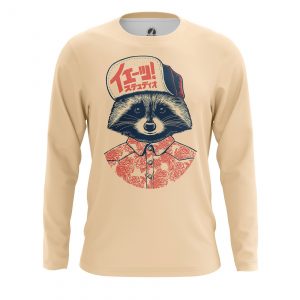 Men’s long sleeve Coon Animals Raccoon Idolstore - Merchandise and Collectibles Merchandise, Toys and Collectibles 2