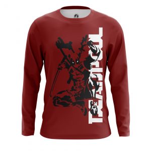 Men’s long sleeve Deadpool Red Idolstore - Merchandise and Collectibles Merchandise, Toys and Collectibles 2