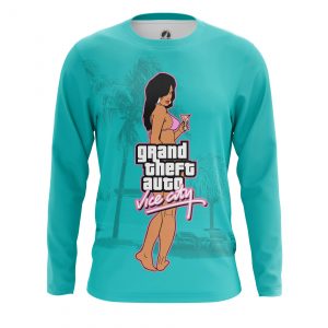 Merchandise Men'S Long Sleeve Grand Theft Auto Vice City