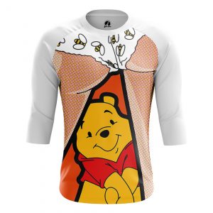 Merch Men'S Raglan Dat Bees Winnie Pooh Disney Pop Art