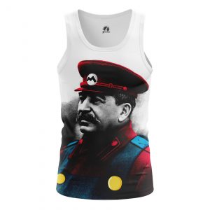Men’s t-shirt Comrade Mario Stalin Mario USSR Idolstore - Merchandise and Collectibles Merchandise, Toys and Collectibles