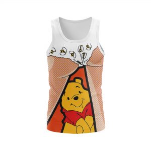 Merch Men'S Tank Dat Bees Winnie Pooh Disney Pop Art Vest