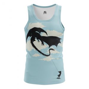 Men’s tank Dragon Kite Fun Fantasy Vest Idolstore - Merchandise and Collectibles Merchandise, Toys and Collectibles 2