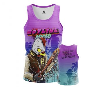 Men’s t-shirt Hotline Miami Retro Wave Games Idolstore - Merchandise and Collectibles Merchandise, Toys and Collectibles