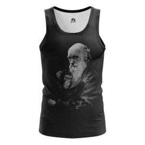 Men’s tank Man of Evolution Darwin Clothes Vest Idolstore - Merchandise and Collectibles Merchandise, Toys and Collectibles 2