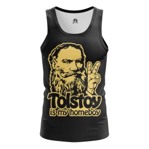 Merch Men'S Tank My Homeboy Tolstoy Clothes Vest