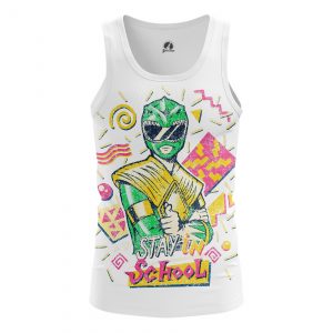 Men’s t-shirt Stay in School Power Rangers Green Idolstore - Merchandise and Collectibles Merchandise, Toys and Collectibles