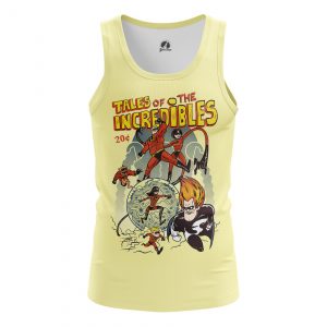 Merchandise Men'S Tank The Incredibles Super Family Pixar Vest