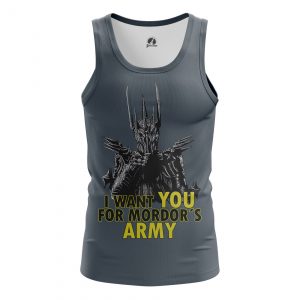 Merchandise Men'S Tank Uncle Sauron Lord Of Rings Vest
