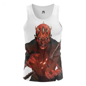 Men’s t-shirt Darth Maul Star Wars Sith White Idolstore - Merchandise and Collectibles Merchandise, Toys and Collectibles