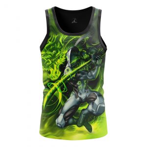 Men’s t-shirt Genji Overwatch gaming Idolstore - Merchandise and Collectibles Merchandise, Toys and Collectibles