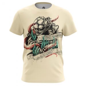 Merch Men'S T-Shirt Big Daddy Bioshock