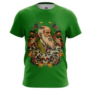 Men’s long sleeve Charles Darwin Tattoos Prints Pattern Idolstore - Merchandise and Collectibles Merchandise, Toys and Collectibles