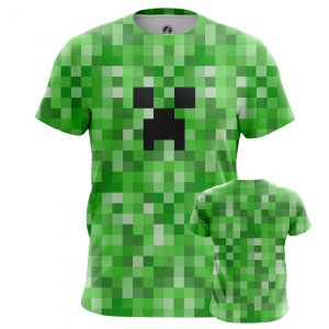 Men’s long sleeve Creeper Minecraft GIfts Idolstore - Merchandise and Collectibles Merchandise, Toys and Collectibles