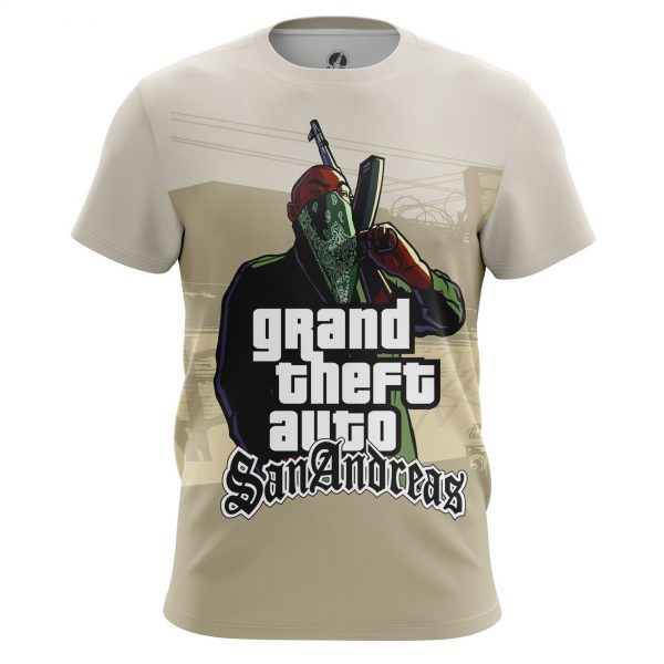Gøre husarbejde kubiske kighul Men's T-shirt Grove Gang GTA San Andreas - Idolstore - Merchandise And  Collectibles