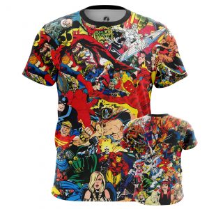 Merch Men'S T-Shirt Marvel World All Superheros