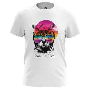 Collectibles Men'S T-Shirt Miami Cat Animals Cats Miami Cat