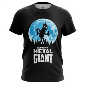 Collectibles Men'S T-Shirt Shiny Metal Giant Futurama