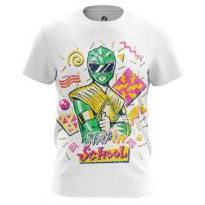 Men’s long sleeve Stay in School Power Rangers Green Idolstore - Merchandise and Collectibles Merchandise, Toys and Collectibles