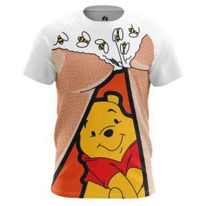 Merch Men'S T-Shirt Disney Pop Art Dat Bees Winnie Pooh