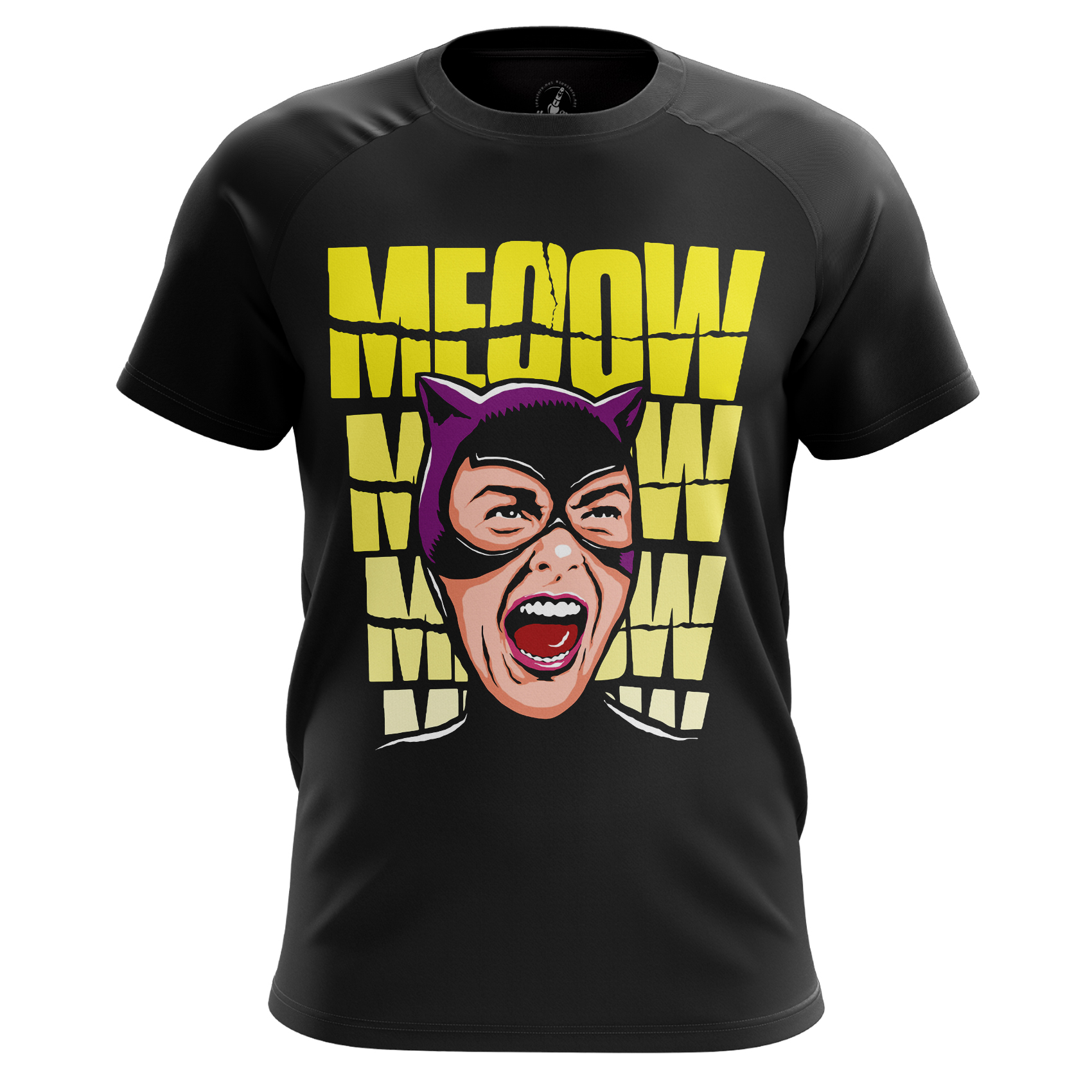 Collectibles Men'S T-Shirt Meow Comics Dc Catwoman