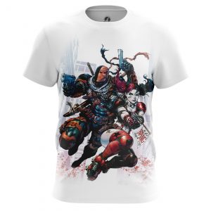 Collectibles Men'S T-Shirt Deathstroke And Harley Comics
