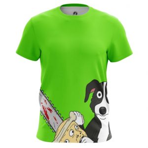 Collectibles Green T-Shirt Mr Pickles Cartoon Shirts Dog