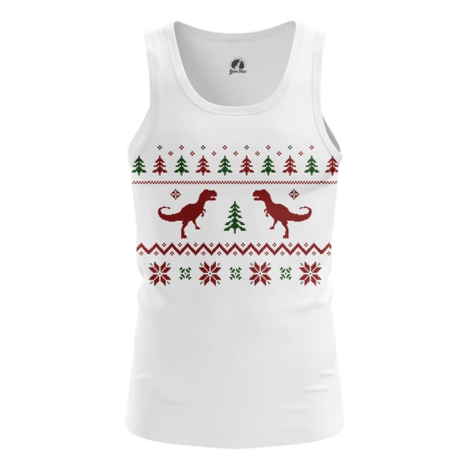 Tank Dinosaurs Pattern Christmas Vest Idolstore - Merchandise and Collectibles Merchandise, Toys and Collectibles 2