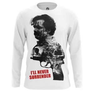 Collectibles Long Sleeve Pablo Escobar I'Ll Never Surrender Quote