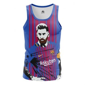Tank Messi Barcelona Art Illustration Vest Idolstore - Merchandise and Collectibles Merchandise, Toys and Collectibles 2