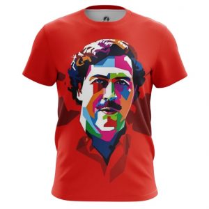 Merch Men'S T-Shirt Pablo Escobar Pop Art Picture
