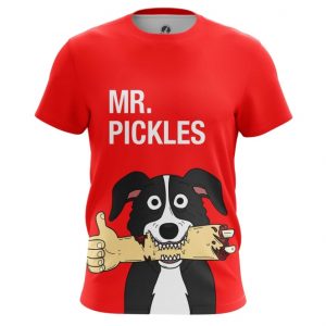 Collectibles T-Shirt Mr Pickles Shirts Dog Animated Cartoon