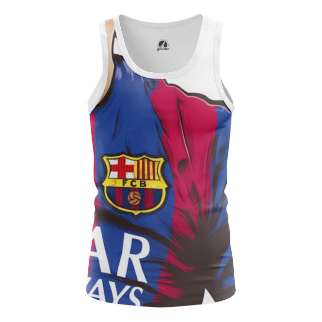 Tank Barcelona FC Fan Art Vest Idolstore - Merchandise and Collectibles Merchandise, Toys and Collectibles 2