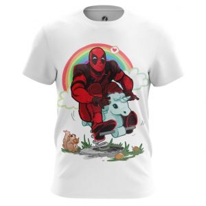 Men’s t-shirt Deadpool Rainbow Unicorn Idolstore - Merchandise and Collectibles Merchandise, Toys and Collectibles 2