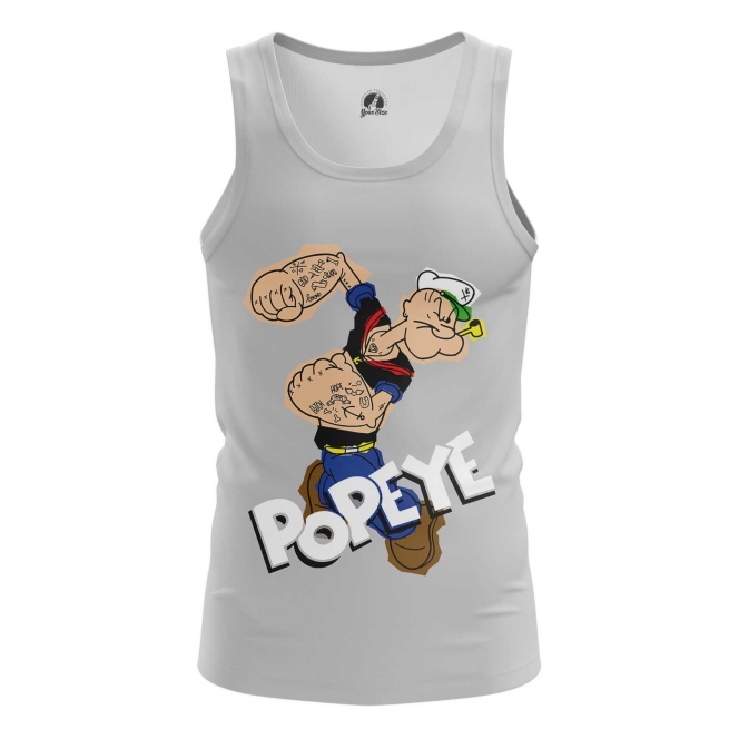 Collectibles Tank Popeye Sailor Art Vest