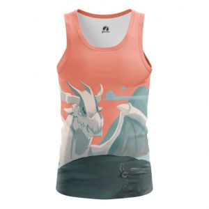 Tank Dragon Web art Illustration Print Vest Idolstore - Merchandise and Collectibles Merchandise, Toys and Collectibles 2
