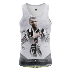 Collectibles Tank Cristiano Ronaldo Juventus Fan Shirts Vest