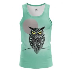 Merch Tank Owl Bird Art Animals Shirts Vest