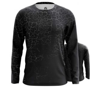 Merchandise Long Sleeve Black Square Malevich T-Shirt Fine