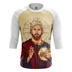 Merchandise Raglan St. Messi Saint Footballer Icon Idol