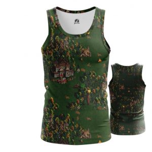 Merch Tank Heroes Of Might And Magic Map Print Vest