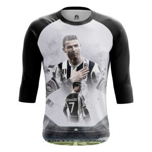 Merchandise Raglan Cristiano Ronaldo Juventus Fan Shirts