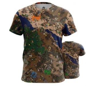 Collectibles T-Shirt Heroes Of Might And Magic 3 Map World Inspired